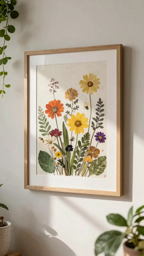 Garden Crafts DIY: 15 Fun Projects for Spring - 13. Nature-Inspired Art 1