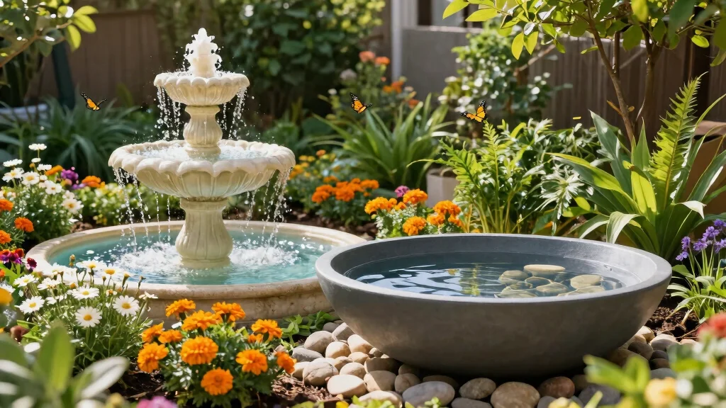 Harness the Sun: 19 Solar Fountain Ideas for a Sustainable Garden Makeover!