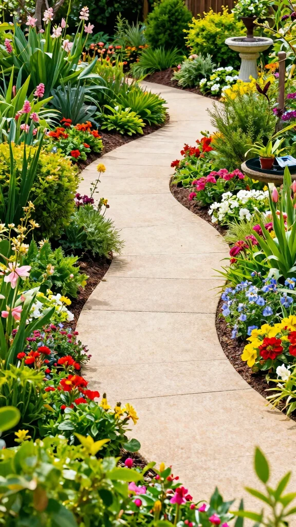 How to Create the Perfect DIY Garden Pathways: A Step-by-Step Guide! - 8. Landscaping Around the Pathway 1