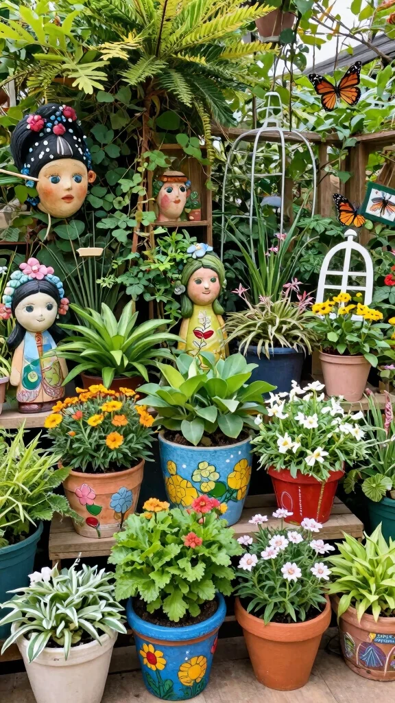 How to Design a Large Garden Without It Feeling Empty - 10. Personalize with Unique Decor 1