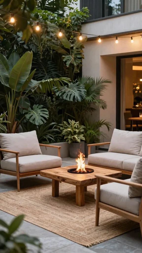 How to Design a Large Garden Without It Feeling Empty - 5. Use Outdoor Furniture Wisely 1