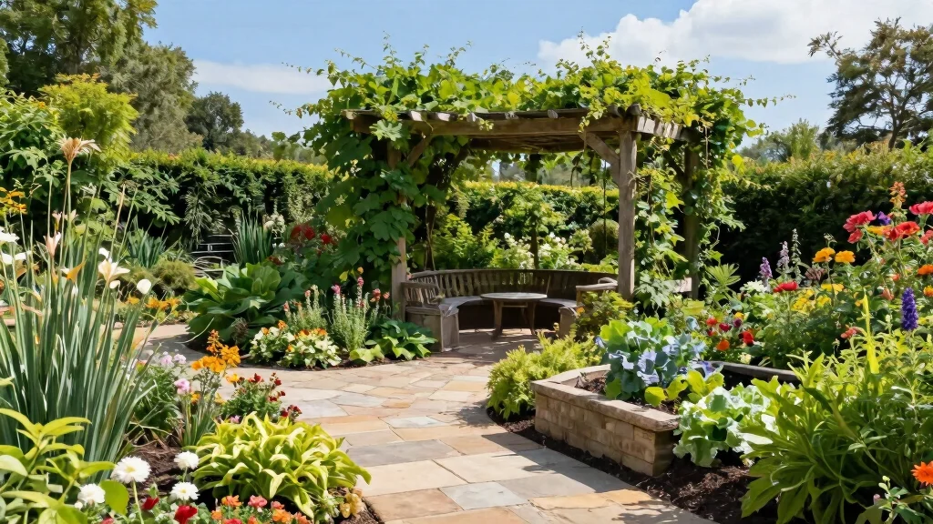 How to Design a Large Garden Without It Feeling Empty