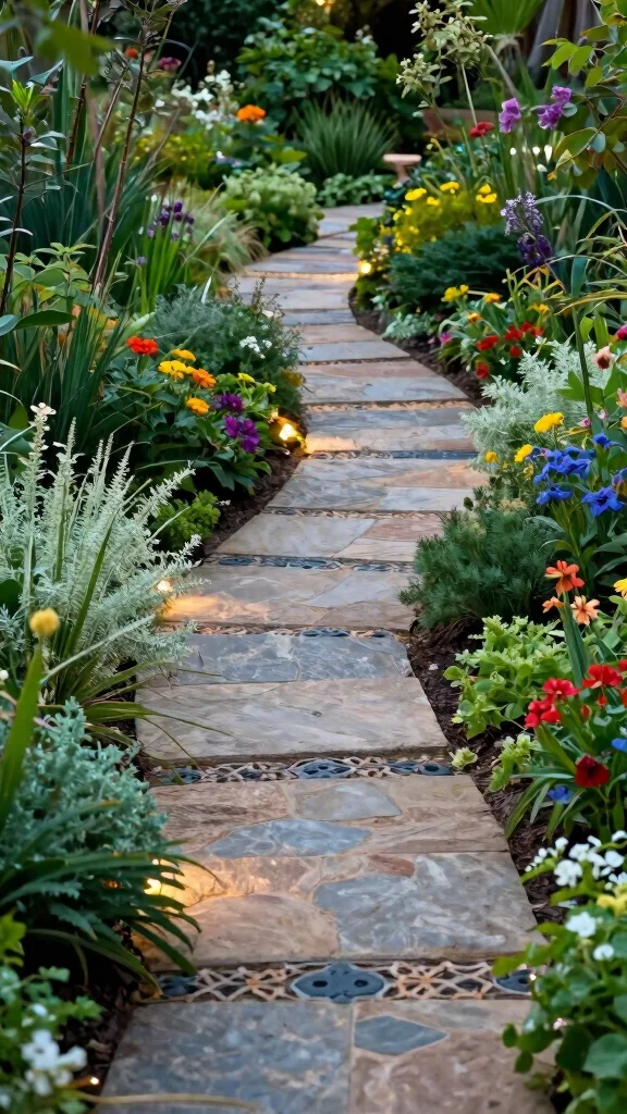  Lush Garden Inspiration Ideas Perfect for Every Season! - 19. Garden Paths and Walkways 1