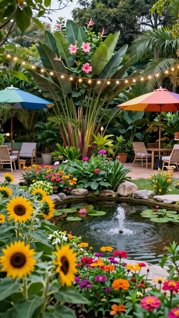  Lush Garden Inspiration Ideas Perfect for Every Season! - 2. Summer Oasis Retreat 1