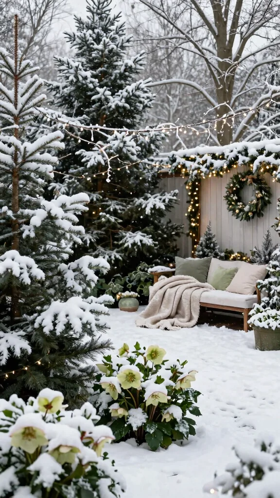  Lush Garden Inspiration Ideas Perfect for Every Season! - 4. Winter Wonderland Retreat 1