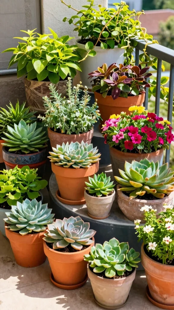  Lush Garden Inspiration Ideas Perfect for Every Season! - 5. Container Gardening Bliss 1