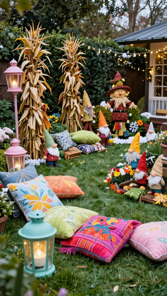  Lush Garden Inspiration Ideas Perfect for Every Season! - 9. Seasonal Decor Appeal 1