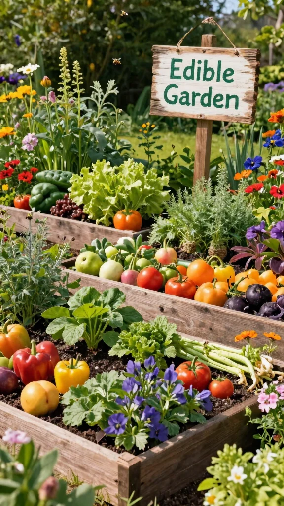  Outdoor Planter Ideas That Will Make Your Garden the Envy of the Neighborhood  - 15. Edible Landscape 1