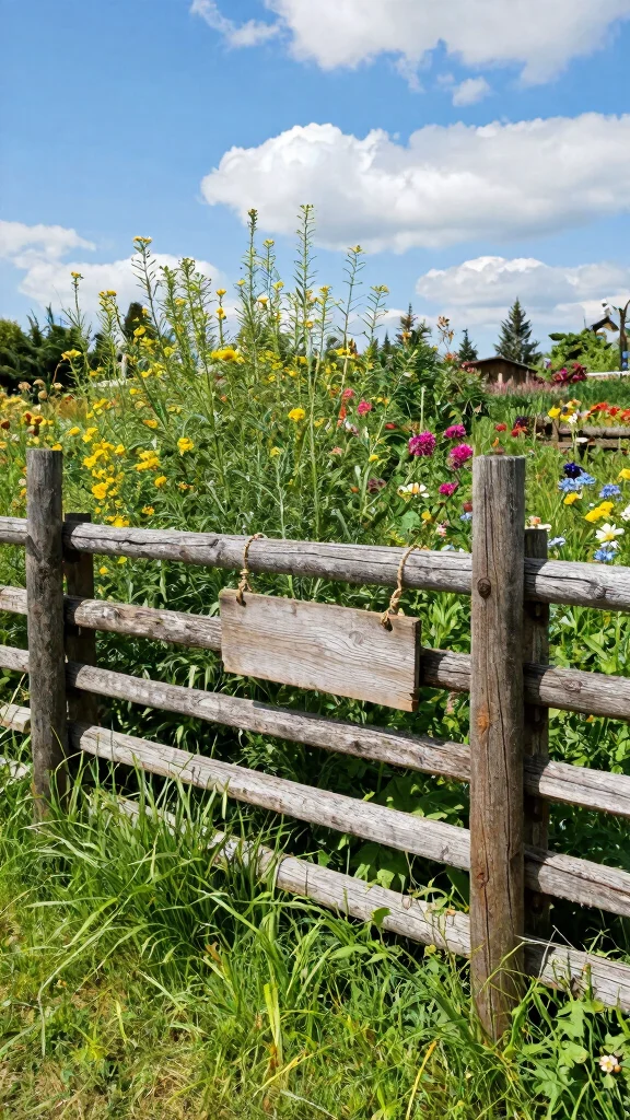 Rustic Fence DIY Projects: 15 Ideas to Enhance Your Gardening Experience! - 7. Split Rail Fence 1