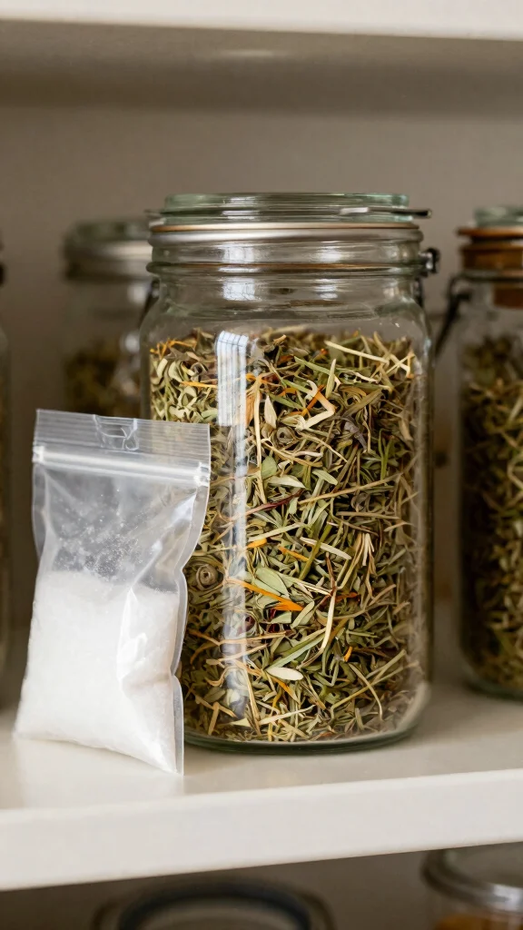 Say Goodbye to Spoiled Herbs: 17 Natural Storage Hacks You Must Know! - 13. Use Silica Gel for Long-term Storage 1