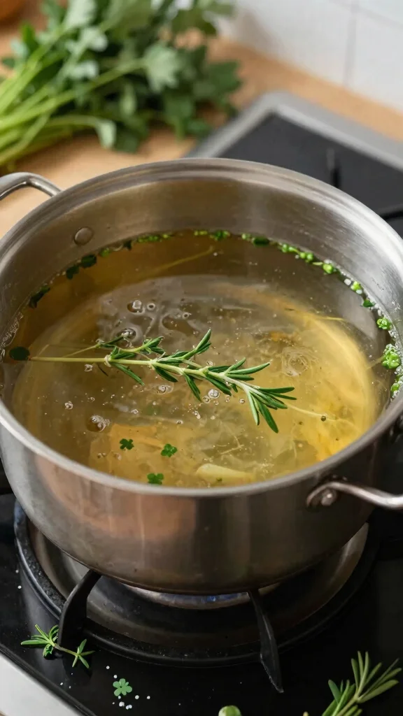 Say Goodbye to Spoiled Herbs: 17 Natural Storage Hacks You Must Know! - 16. Use Leftover Stems for Broths 1