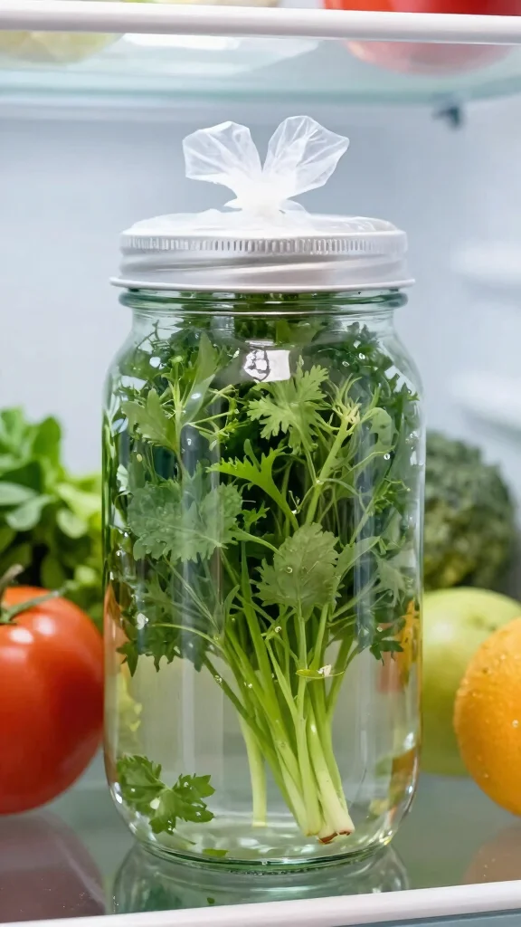Say Goodbye to Spoiled Herbs: 17 Natural Storage Hacks You Must Know! - 4. Herb Refrigerator Storage 1