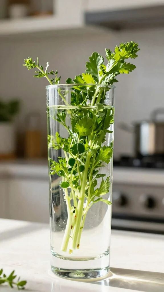 Say Goodbye to Spoiled Herbs: 17 Natural Storage Hacks You Must Know! - 7. Store in a Water Bath 1
