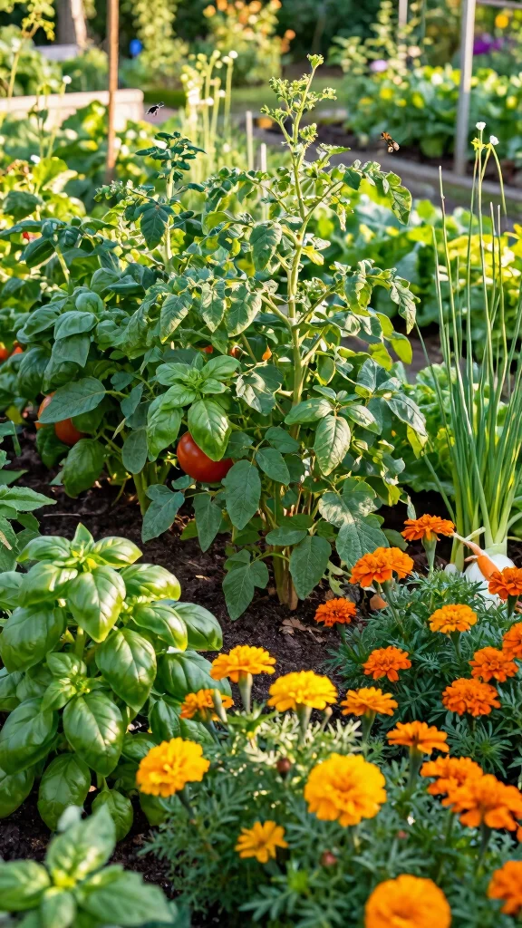 The Essential Seasonal Planting Schedule for Vegetable Gardens: Grow Fresh Produce Year-Round! - Companion Planting: Your Garden's Best Friends 1