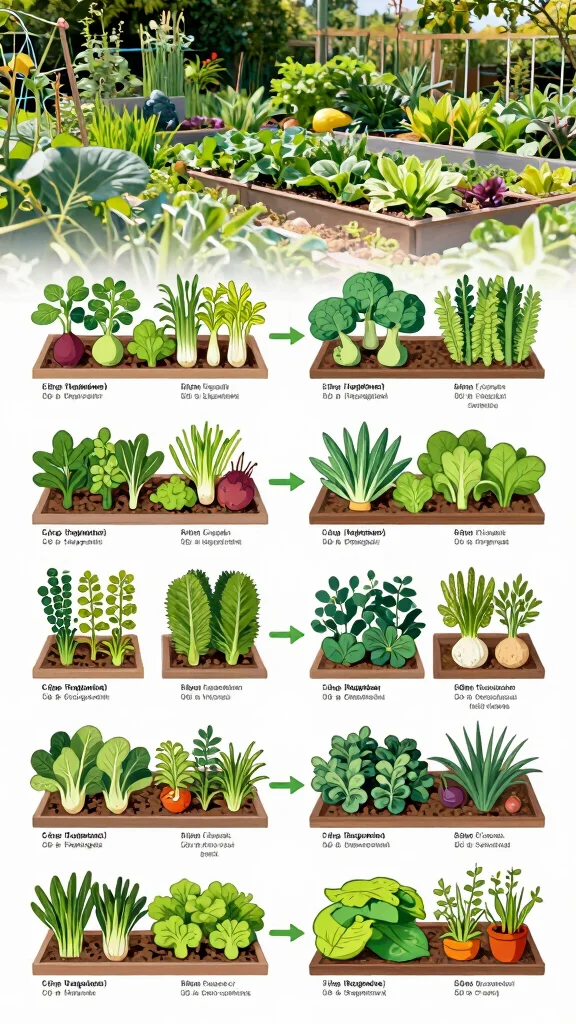 The Essential Seasonal Planting Schedule for Vegetable Gardens: Grow Fresh Produce Year-Round! - Crop Rotation: Enhance Soil Health Year-Round 1
