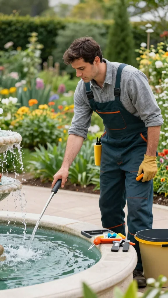 Top 17 Fountain Maintenance Tips That Will Keep Your Garden Feature Sparkling! - 17. Consult Professionals When Needed 1