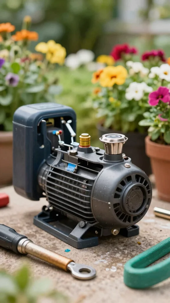 Top 17 Fountain Maintenance Tips That Will Keep Your Garden Feature Sparkling! - 4. Maintain the Pump 1