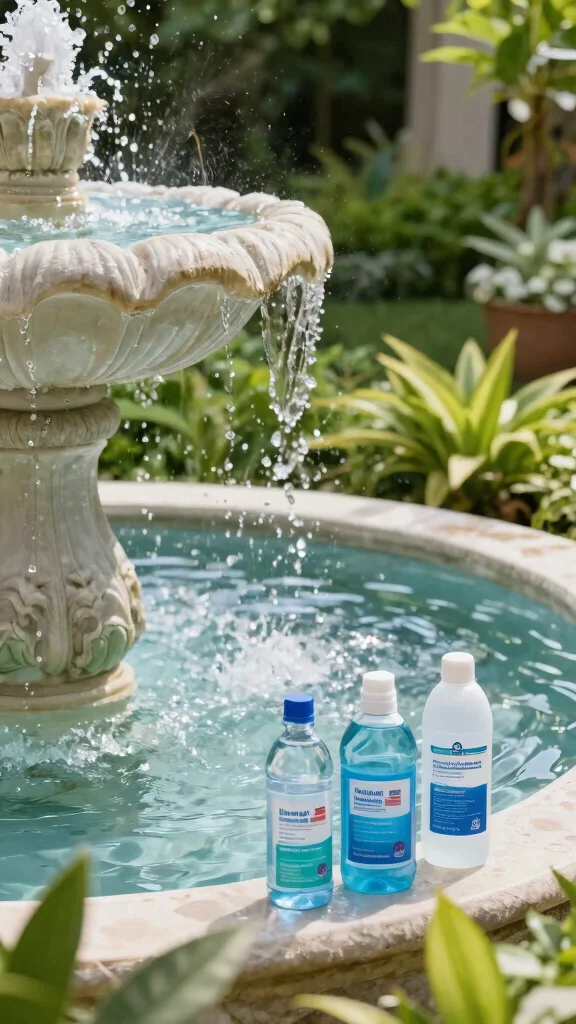 Top 17 Fountain Maintenance Tips That Will Keep Your Garden Feature Sparkling! - 9. Use Water Treatments 1