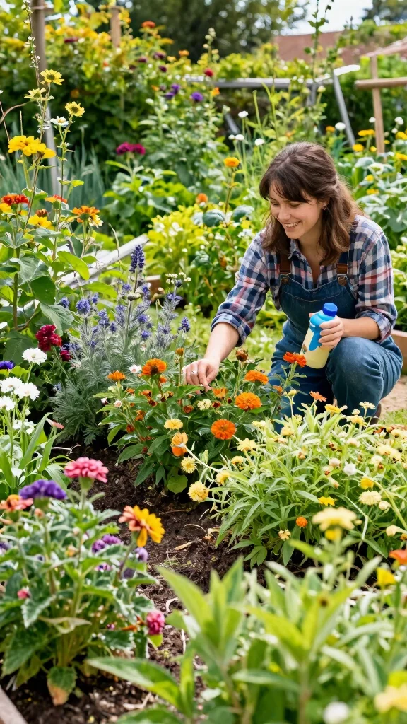 Transform Your Garden: 16 Seasonal Flowering Shrubs Care Hacks! - 15. Embrace Organic Practices 1