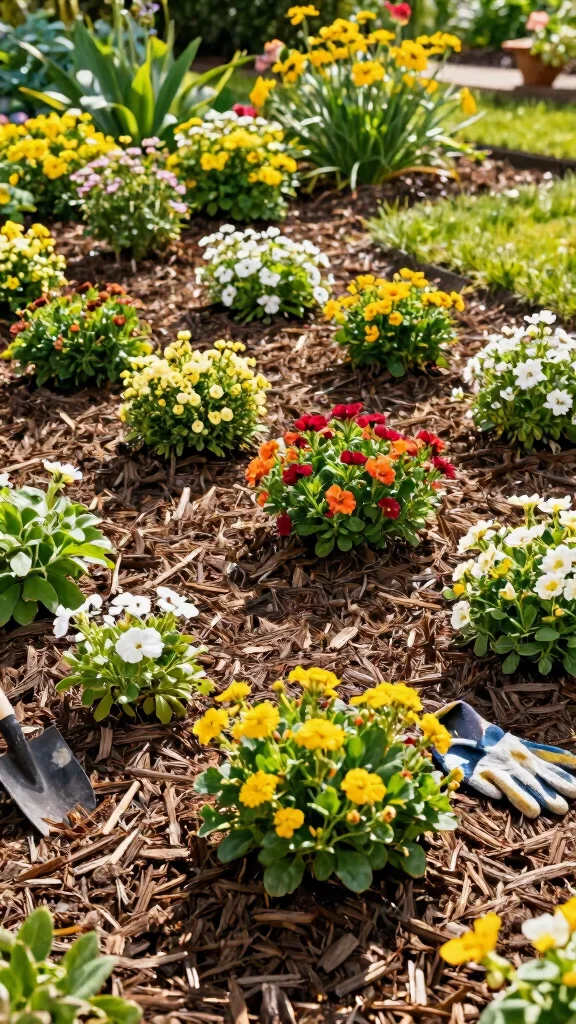 Transform Your Garden: 16 Seasonal Flowering Shrubs Care Hacks! - 6. Mulch to Maintain Moisture 1