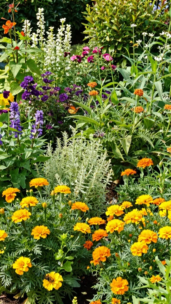 Transform Your Garden: 16 Seasonal Flowering Shrubs Care Hacks! - 9. Companion Planting for Synergy 1