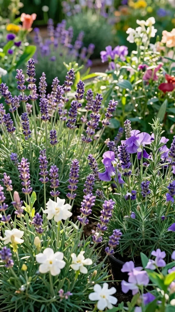 Transform Your Yard: 24 Colorful Flower Bed Combinations You Will Adore! - 10. Fragrant Delight: Scented Blooms 1