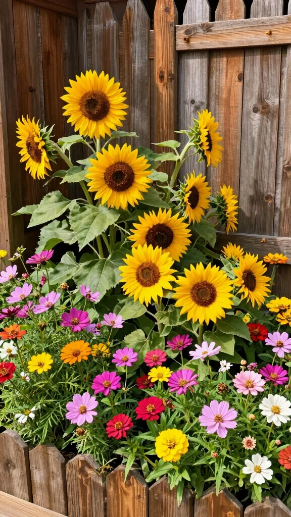 Transform Your Yard: 24 Colorful Flower Bed Combinations You Will Adore! - 17. Rustic Farmhouse: Vintage Flower Bed 1