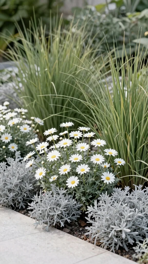 Transform Your Yard: 24 Colorful Flower Bed Combinations You Will Adore! - 18. Minimalistic Garden: Simple Yet Stunning 1