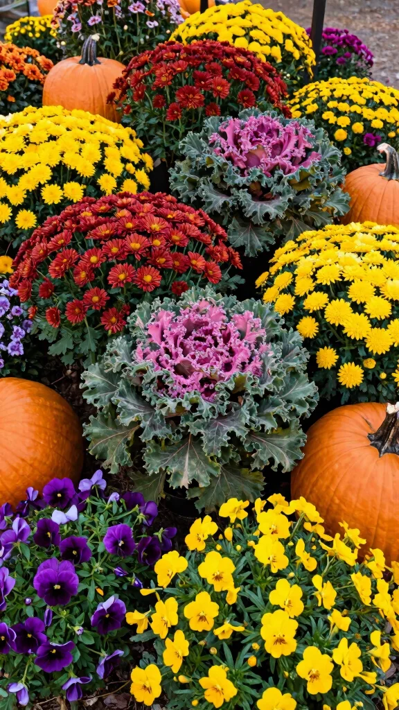 Transform Your Yard: 24 Colorful Flower Bed Combinations You Will Adore! - 23. Seasonal Themes: Celebrate the Holidays 1