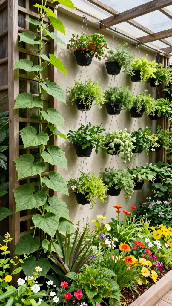 Unlock the Magic of Keyhole Garden Design: Transform Your Space with These Genius Ideas! - 5. Add Vertical Elements 1