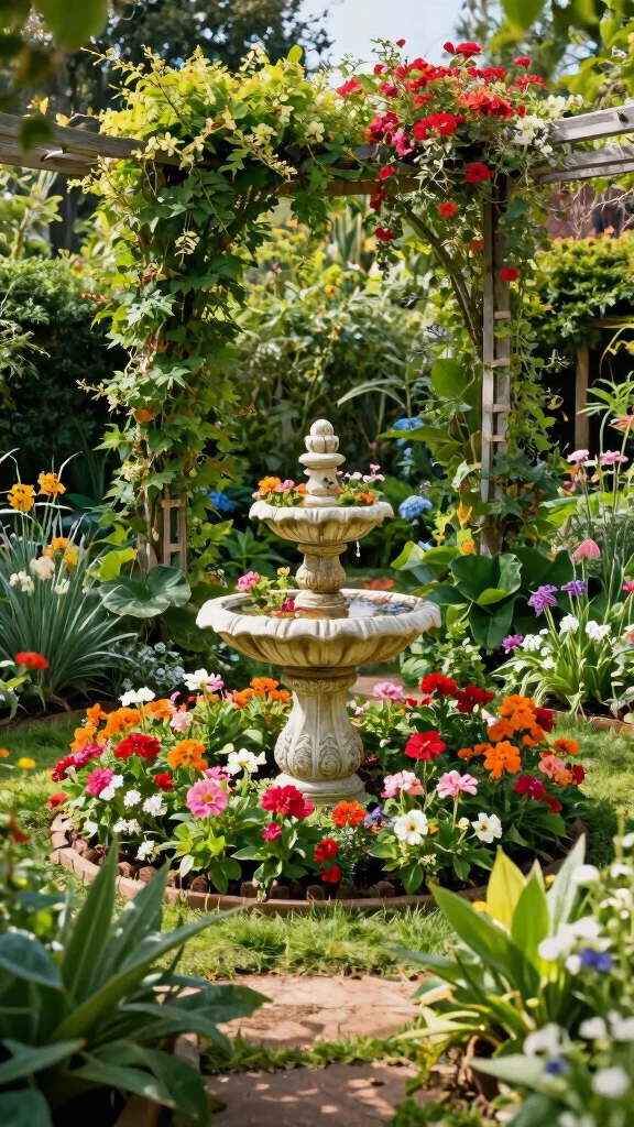 Unlock the Magic of Keyhole Garden Design: Transform Your Space with These Genius Ideas! - 6. Create Focal Points 1