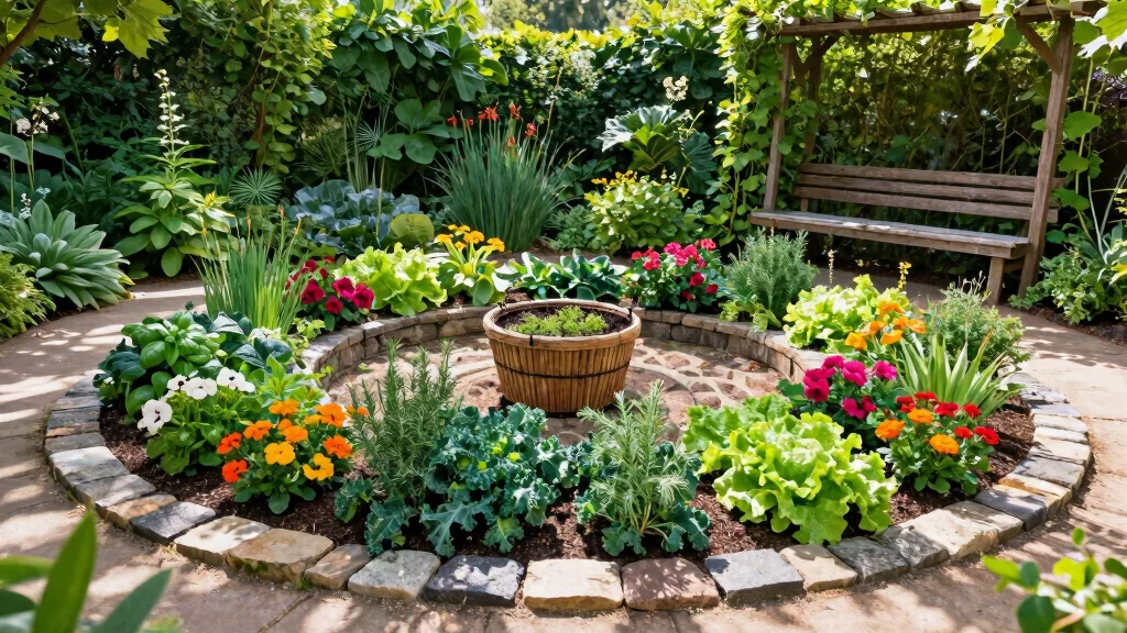 Unlock the Magic of Keyhole Garden Design: Transform Your Space with These Genius Ideas!