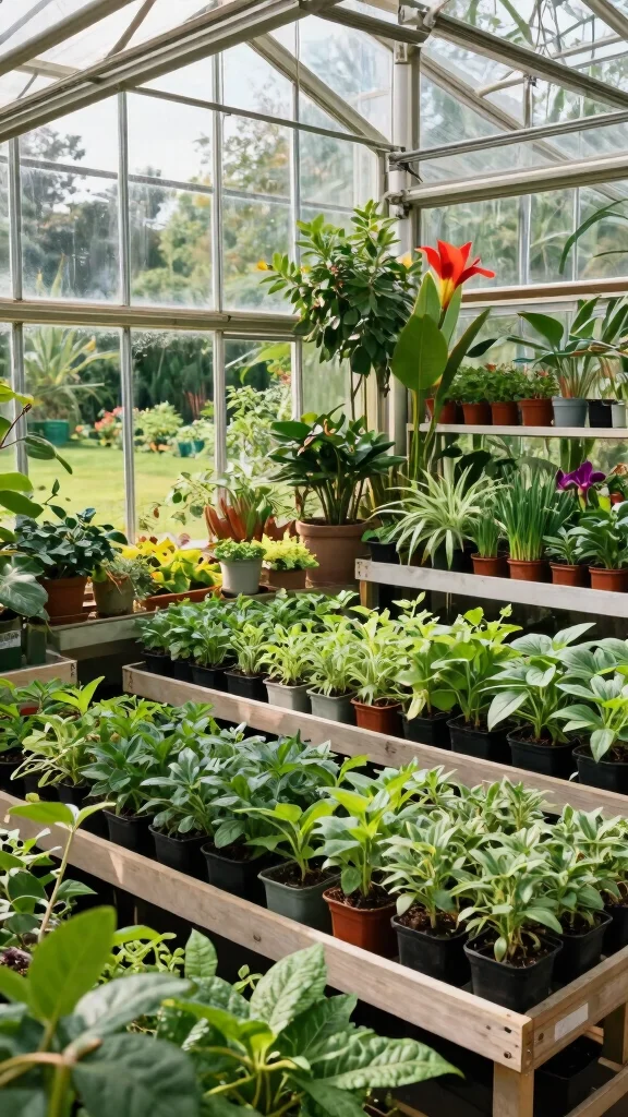 Unlock the Secrets of Sustainable Garden Design: 16 Ideas for a Beautiful Yard! - 12. Greenhouse Gardening 1