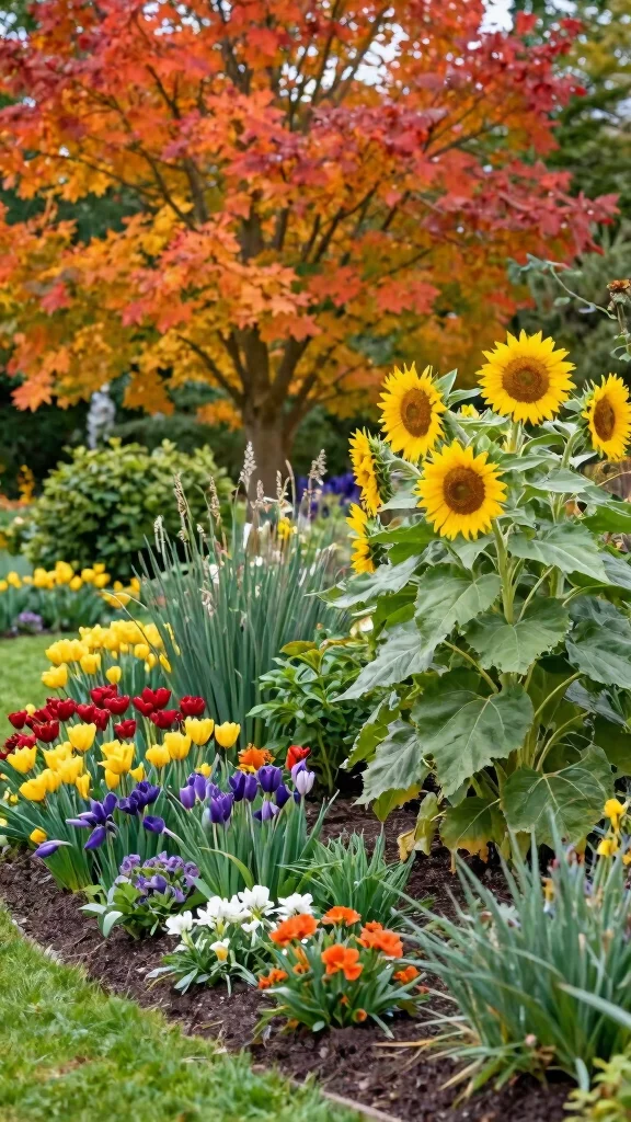 Unlock the Secrets of Sustainable Garden Design: 16 Ideas for a Beautiful Yard! - 15. Plant for All Seasons 1