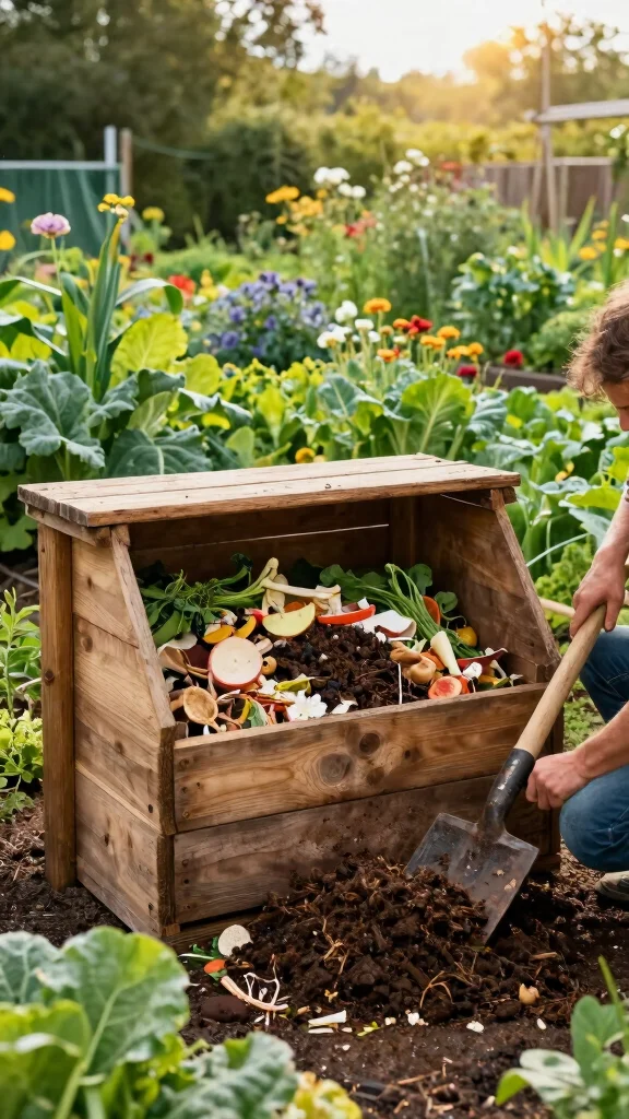 Unlock the Secrets of Sustainable Garden Design: 16 Ideas for a Beautiful Yard! - 3. Composting for Nutrient-Rich Soil 1