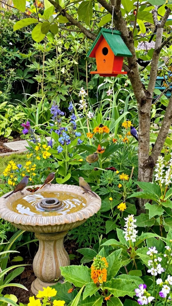 Unlock the Secrets of Sustainable Garden Design: 16 Ideas for a Beautiful Yard! - 7. Incorporate Wildlife Features 1
