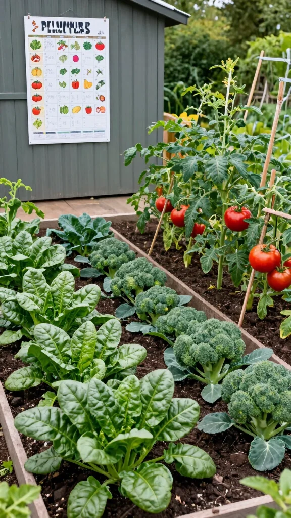 Unlock the Secrets of Sustainable Garden Design: 16 Ideas for a Beautiful Yard! - 9. Seasonal Planting Strategy 1