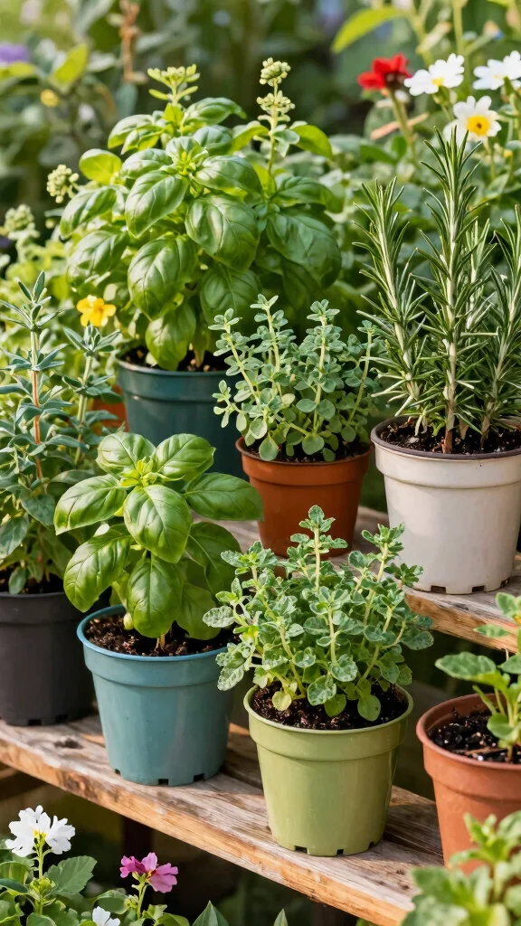 Unlock the Secrets to Mediterranean Aesthetics: 24 Design Tips for Your Dream Garden! - 13. Incorporate Aromatic Herbs 1