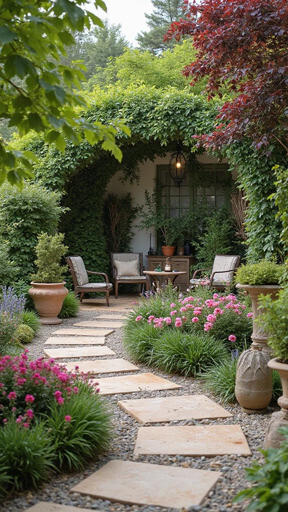 Unlock the Secrets to Mediterranean Aesthetics: 24 Design Tips for Your Dream Garden! - 16. Create Themed Garden Areas 1