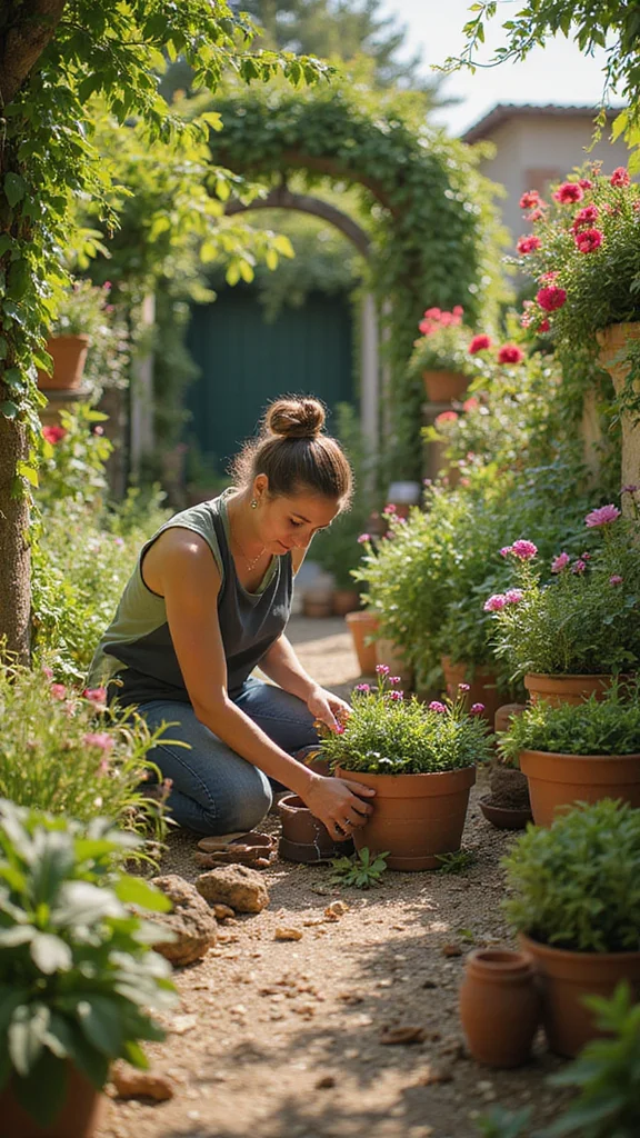 Unlock the Secrets to Mediterranean Aesthetics: 24 Design Tips for Your Dream Garden! - 20. Maintain Your Garden with Love 1