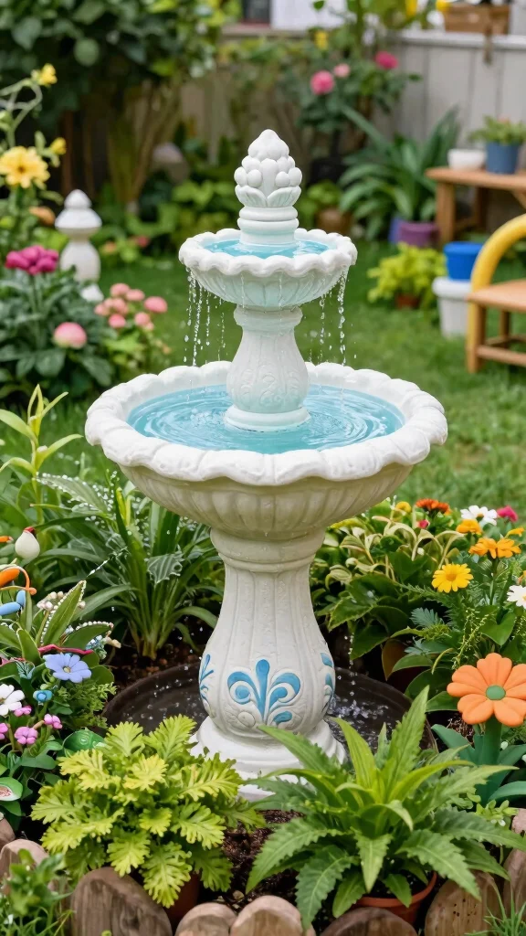 15 Stunning Contemporary Water Features That Will Elevate Your Garden Aesthetics! - 15. Multi-Functional Water Features 1