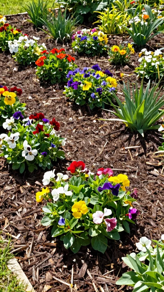 15 Thrifty Yet Stylish Landscaping Hacks for a Gorgeous Garden on a Budget! - 3. Use Mulch to Keep It Neat 1