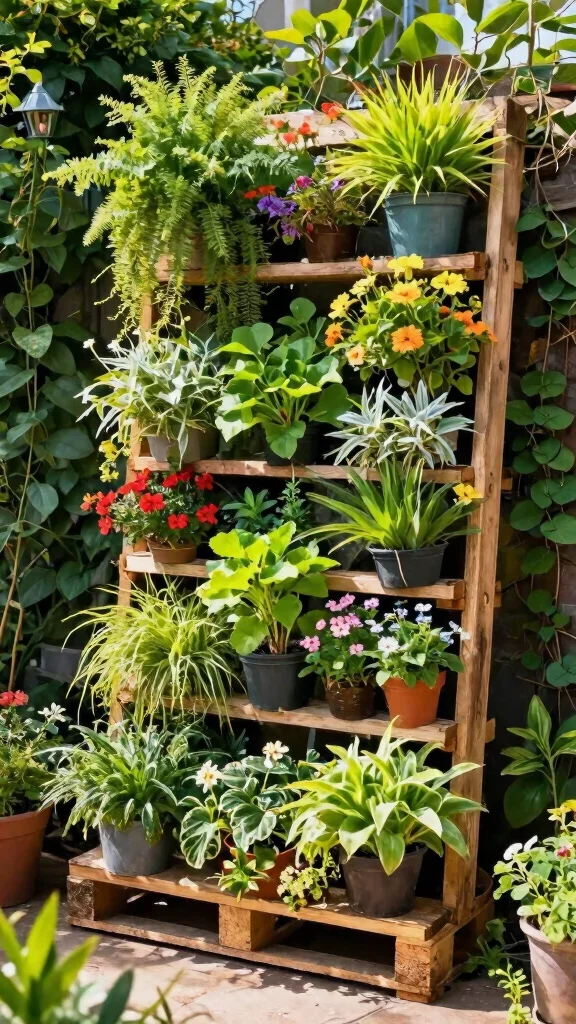 15 Thrifty Yet Stylish Landscaping Hacks for a Gorgeous Garden on a Budget! - 6. Incorporate Vertical Gardens 1