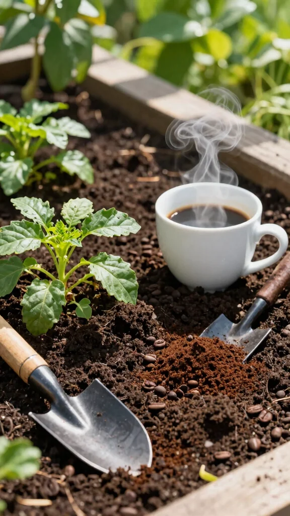 18 Gardening Hacks You Wish You Knew Sooner (Your Plants Will Thank You!) - 1. Use Coffee Grounds to Boost Soil Nutrients 1