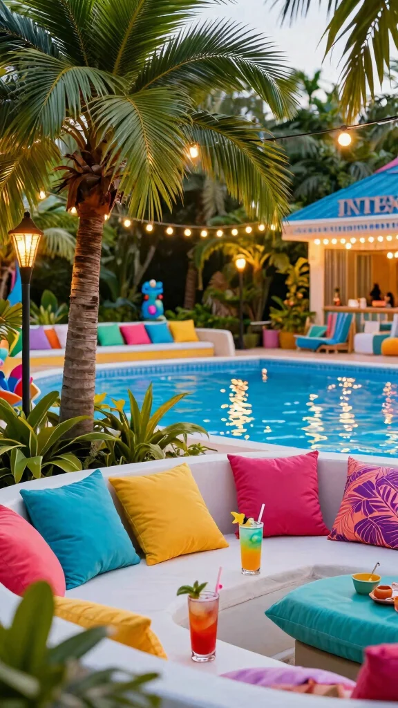 Intex Pool Ideas: 16 Affordable Backyard Upgrades - 13. Create a Themed Area 1