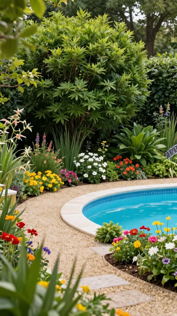 Intex Pool Ideas: 16 Affordable Backyard Upgrades - 9. Choose the Right Landscaping 1